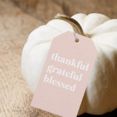Happy Thanksgiving Day | Gelukkig Grateful Blessed Cadeaulabel