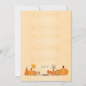 Happy Thanksgiving Day Holiday Card Feestdagenkaart (Achterkant)