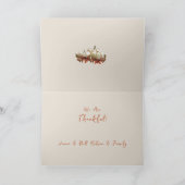 Happy Thanksgiving Day Kaart (Binnen)