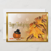 Happy Thanksgiving Day Kaart (Voorkant)