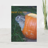 HAPPY THANKSGIVING DAY-kaart Feestdagen Kaart (Achterkant)