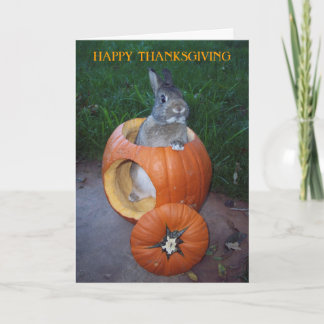 HAPPY THANKSGIVING DAY-kaart Feestdagen Kaart