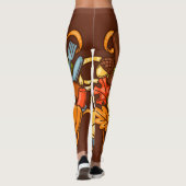 Happy Thanksgiving Day Leggings (Achterkant)