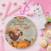 Happy Thanksgiving Day Paper-Bord Papieren Bordje (Feest)