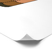 Happy Thanksgiving Day Turkey Grateful Holiday Poster (Hoek)