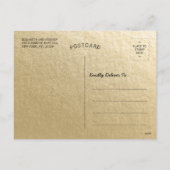 Happy Thanksgiving Day Turkey Pumpkins Fall Leaves Feestdagenkaart (Achterkant)