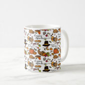 Happy Thanksgiving De gewaardeerde Mok (Voorkant rechts)