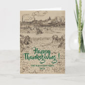 Happy Thanksgiving De oogst van Vincent van Gogh Kaart (Voorkant)