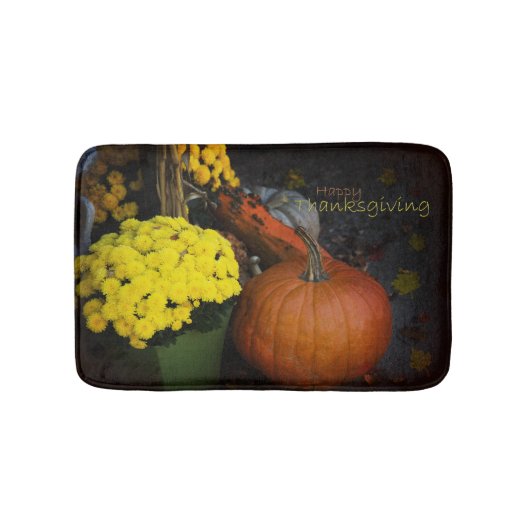 Happy Thanksgiving-design - badmat (Voorkant)