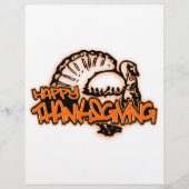 HAPPY THANKSGIVING DESIGN FLYER (Voorkant)