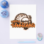 HAPPY THANKSGIVING DESIGN FLYER (Enkel)