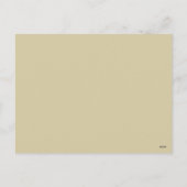 Happy Thanksgiving Diner Pompoen en bladeren Feestdagenkaart (Achterkant)