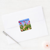 Happy Thanksgiving Diverse Tulips #3 Sticker (Envelop)