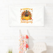 Happy Thanksgiving Doberman Dog Turkey Pumpkin Spandoek (Insitu)