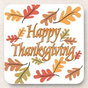 Happy Thanksgiving Drankjes Onderzetter