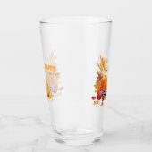 Happy Thanksgiving Drink glas (Rechts)