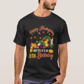 Happy Thanksgiving en het is mijn 50e verjaardag H T-shirt (Voorkant)