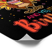 Happy Thanksgiving en ja, het is mijn geboortedag  Poster (Hoek)