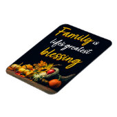 Happy Thanksgiving Family Beauful Cornucopia Magneet (Linkerzijde)