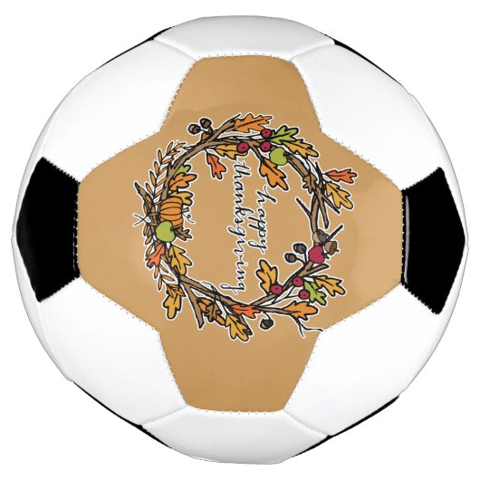 Happy Thanksgiving Family Voetbal (Gedraaid)