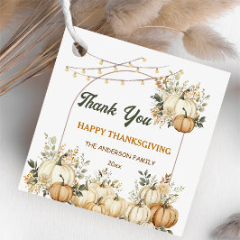 Happy Thanksgiving Favor Tags Bedankjes Labels