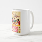 Happy Thanksgiving Feast Mode Activated tee Koffiemok (Voorkant rechts)