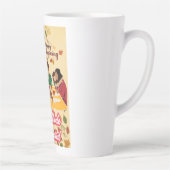 Happy Thanksgiving Feast Mode Activated tee Latte Mok (Rechts)