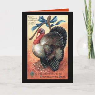 Happy Thanksgiving Feestdagen Kaart