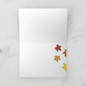 Happy Thanksgiving Feestdagen Kaart (Binnen)