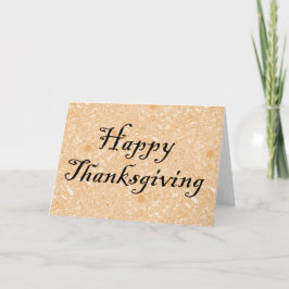 Happy Thanksgiving Feestdagen Kaart