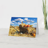 Happy Thanksgiving Feestdagen Kaart (Voorkant)