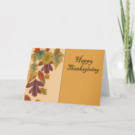 Happy Thanksgiving Feestdagen Kaart