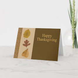 Happy Thanksgiving Feestdagen Kaart