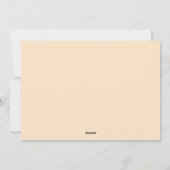 Happy Thanksgiving Feestdagenkaart (Achterkant)