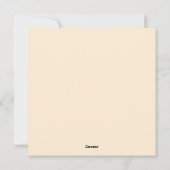 Happy Thanksgiving Feestdagenkaart (Achterkant)