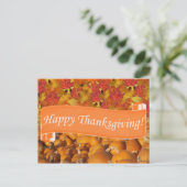 Happy Thanksgiving Feestdagenkaart (Staand voorkant)