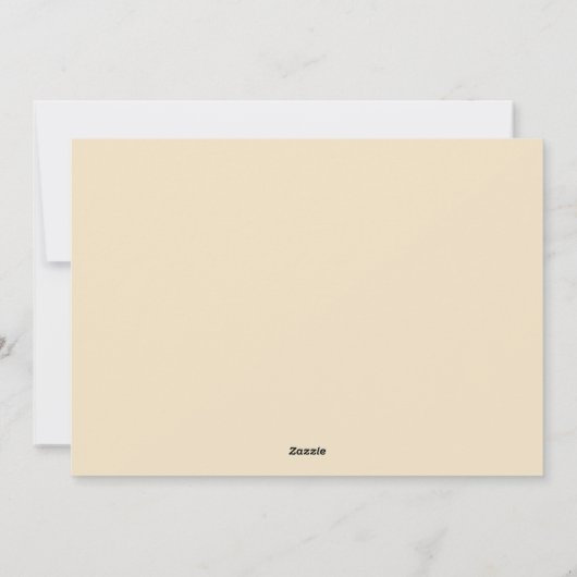 Happy Thanksgiving Feestdagenkaart (Achterkant)