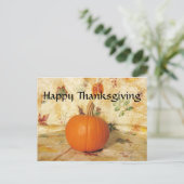 Happy Thanksgiving Feestdagenkaart (Staand voorkant)