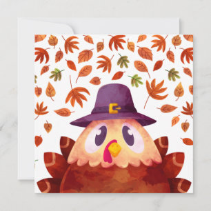 Happy Thanksgiving Feestdagenkaart