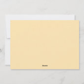 Happy Thanksgiving Feestdagenkaart (Achterkant)