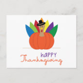 Happy Thanksgiving Feestdagenkaart (Voorkant)