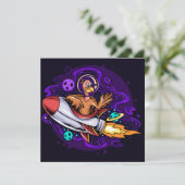 Happy Thanksgiving-feestkaart Feestdagenkaart (Staand voorkant)