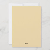 Happy Thanksgiving-feestkaart Feestdagenkaart (Achterkant)