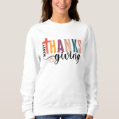 Happy Thanksgiving | Festive Trui (Voorkant)