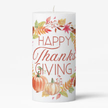 Happy Thanksgiving Floral Herfst Krans