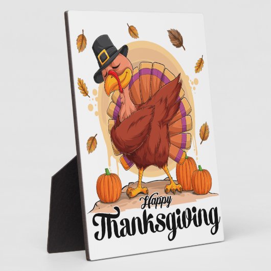 Happy Thanksgiving Fotoplaat (Zijkant)