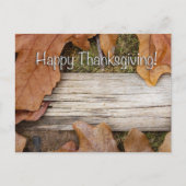 Happy Thanksgiving! Frame with room for your photo Briefkaart (Voorkant)