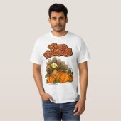 Happy Thanksgiving Funny T-Shirt (Voorkant volledig)