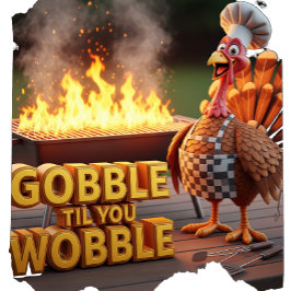 Happy Thanksgiving Funny Turkey Kaart