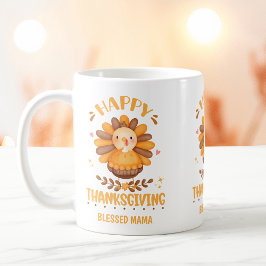 Happy Thanksgiving gepersonaliseerd Koffiemok